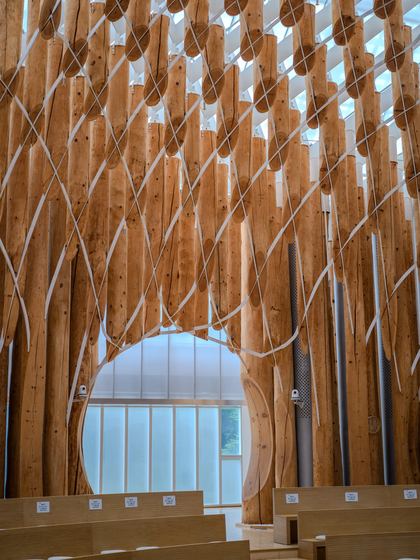 Light of Life Chapel, Where Timber Columns Become a Forest