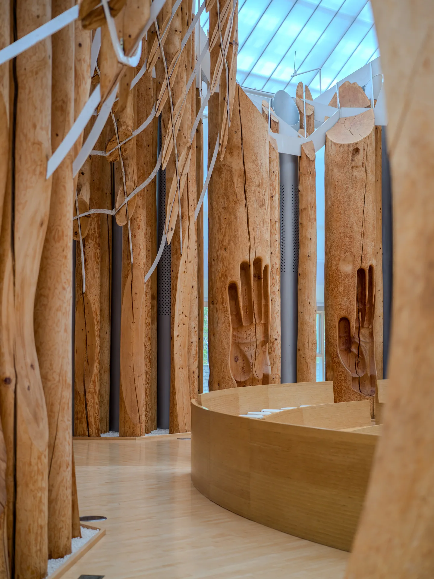 Light of Life Chapel, Where Timber Columns Become a Forest