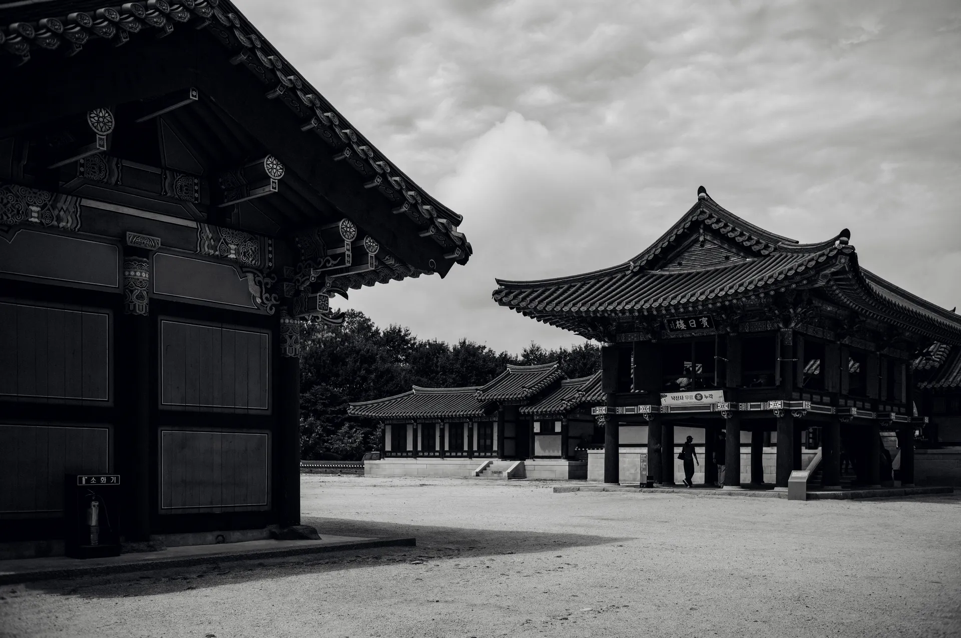 Naksansa, a Clifftop Temple Above the Storm-Grey East Sea